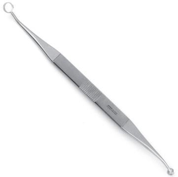 Faulkner Antrum Curette, Double-Ended, Malleable Shafts, 9" (23.0 Cm), 5.0 Mm & 8.0 Mm Rings